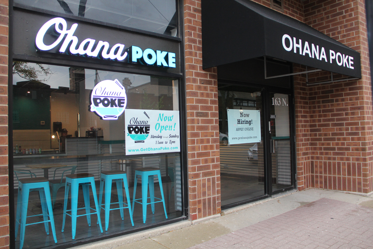 Ohana Poke Sushi in Downtown Arlington Heights GRAND OPENING